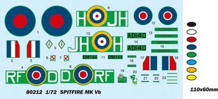 Hobby Boss 80212 Spitfire MK Vb 1/72 – image 2