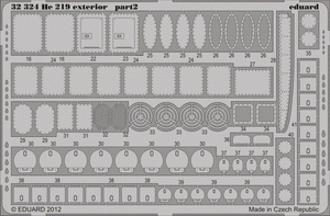 Eduard 32324 He 219 exterior 1/32 Revell – zdjęcie 2