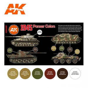 AK Interactive AK11654 3G 1945 PANZER COLORS 6x17 ml – zdjęcie 2