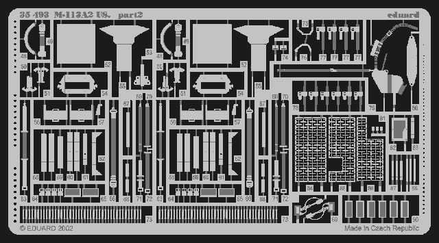 Eduard 35493 M-113A2 US 1/35 Academy – image 2