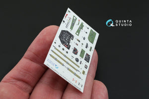 Quinta Studio QD48065 P-51D (Early) 3D-Printed &amp;amp; coloured Interior on decal paper (for Eduard kit) 1/48 – Bild 3