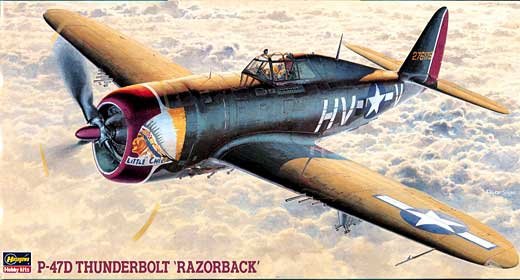 Hasegawa JT57 P-47D Razor Back 1/48 – zdjęcie 2