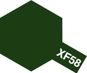 Tamiya XF58 Olive Green (81758) Acrylic paint 10ml – image 3