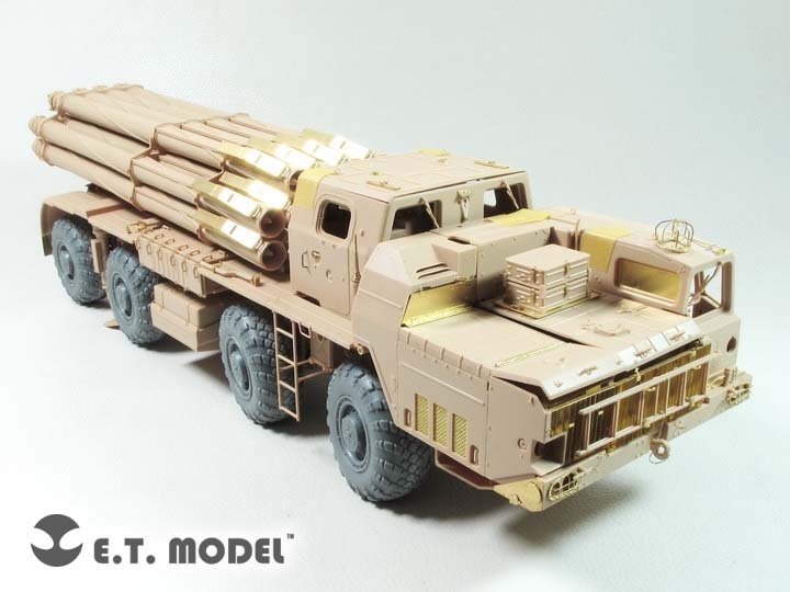 ET Model ER35-062 Russian Long-Range Rocket Launcher 9A52-2 SMERCH Weighted Road Wheels For Meng SS-009 1/35 – image 2