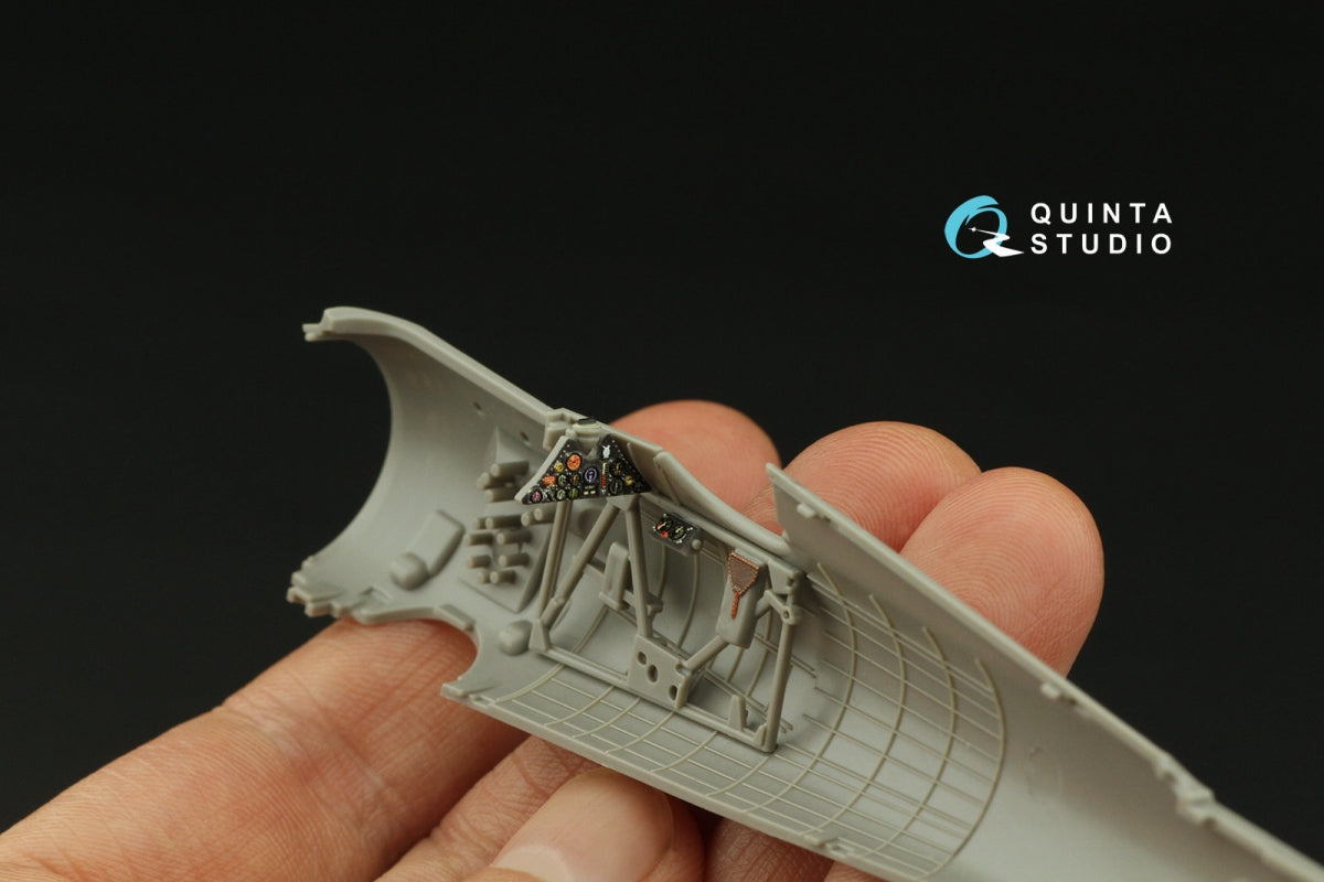 Quinta Studio QD48335 PZL P.11c 3D-Printed &amp;amp; coloured Interior on decal paper (Arma Hobby) 1/48 – zdjęcie 5