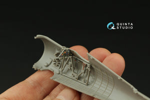Quinta Studio QD48335 PZL P.11c 3D-Printed &amp;amp; coloured Interior on decal paper (Arma Hobby) 1/48 – zdjęcie 5