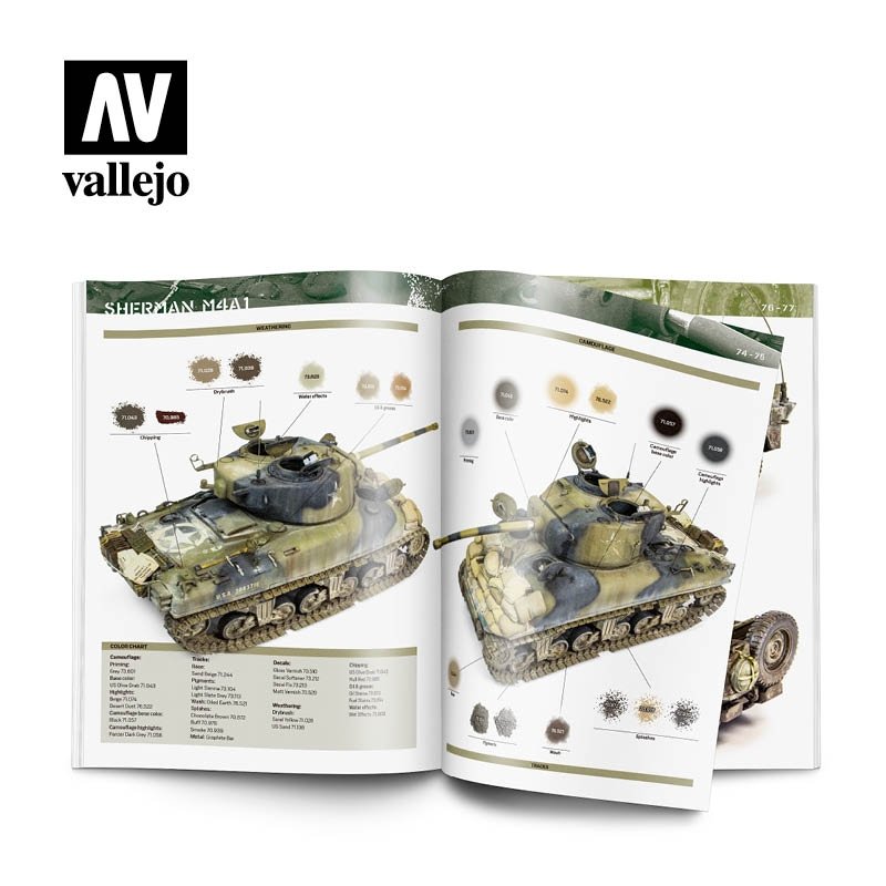 Vallejo 75019 WWII US ARMY in Europe and the Pacific - ENGLISH/SPANISH – zdjęcie 4
