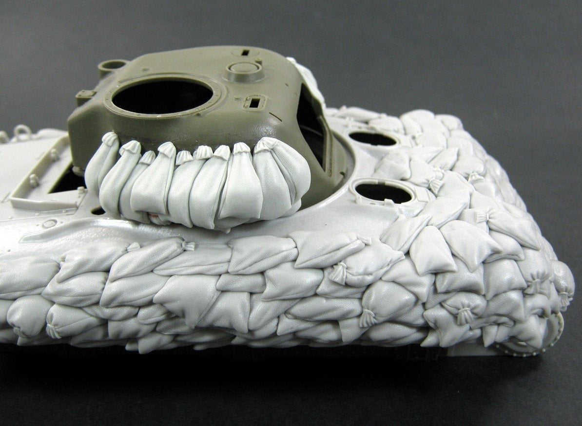 Panzer Art RE35-139 Heavy sand armor for M4A1 tank (Early hull) 1/35 – zdjęcie 4