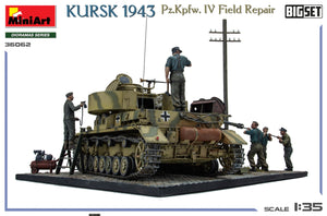 Mini Art 36062 Kursk 1943 Pz.Kpfw. IV Field Repair Big Set 1/35