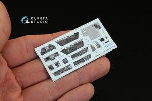 Quinta Studio QD48049 F/A-18E 3D-Printed &amp;amp; coloured Interior on decal paper (for Hasegawa kit) 1/48 – zdjęcie 7
