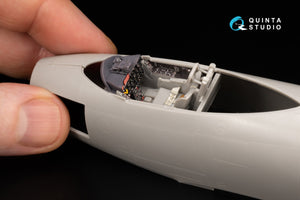 Quinta Studio QD+48531 F-86A Sabre 3D-Printed &amp;amp; coloured Interior on decal paper (Clear Prop) (with 3D-printed resin parts) 1/48 – zdjęcie 12