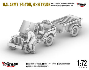 Mirage Hobby 720012 U.S. ARMY 1/4‑TON, 4×4 TRUCK 1/72 – zdjęcie 7