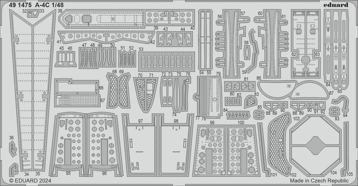 Eduard 491475 A-4C HOBBY 2000, HASEGAWA 1/48 – zdjęcie 2