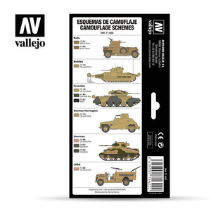 Vallejo 71622 WWII British Colors Africa 1939-1943 8x17ml – zdjęcie 3