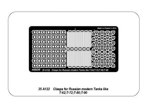 Aber 35A122 Clasps for Russian modern Tanks like T-64;T-72;T-80;T-90 1/35 – image 8