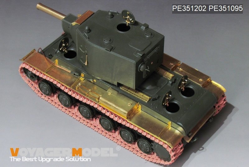 Voyager Model PE351202 WWII Russian KV-2 Basic (B ver include Gun Barrel) (For TAMIYA 35375) 1/35 – zdjęcie 4