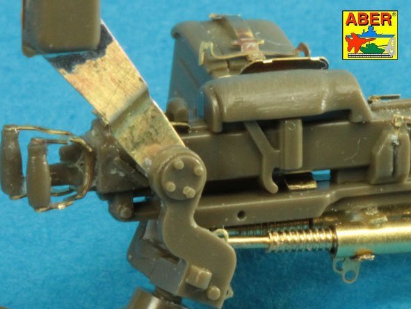 Aber 35L-114 Barrel for Russian 12,7mm heavy machine gun DShK, WWII version (JS-2:; JS-3; JSU-152) 1/35 – immagine 21