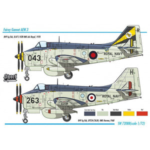 Sword 72088 Gannet AEW.3 with PUR operator interior set 1/72 – image 2
