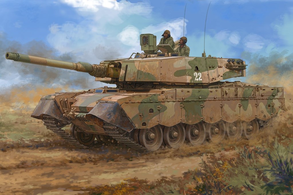 Hobby Boss 83897 Char de combat principal sud-africain Olifant MK1B 1/35