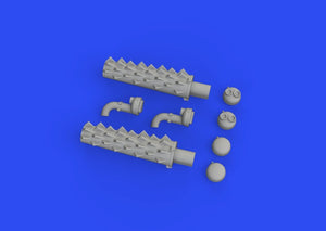Eduard 648762 Beaufighter exhausts PRINT TAMIYA 1/48 – zdjęcie 2