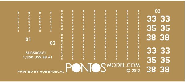 Pontos 35017F1 USS CA-35 Indianapolis 1945 Detail Up Set 1/350 – image 16