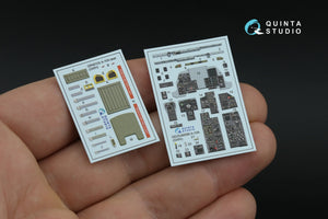 Quinta Studio QD48586 A-10A Warthog 3D-Printed &amp;amp; coloured Interior on decal paper (GWH) 1/48 – zdjęcie 2