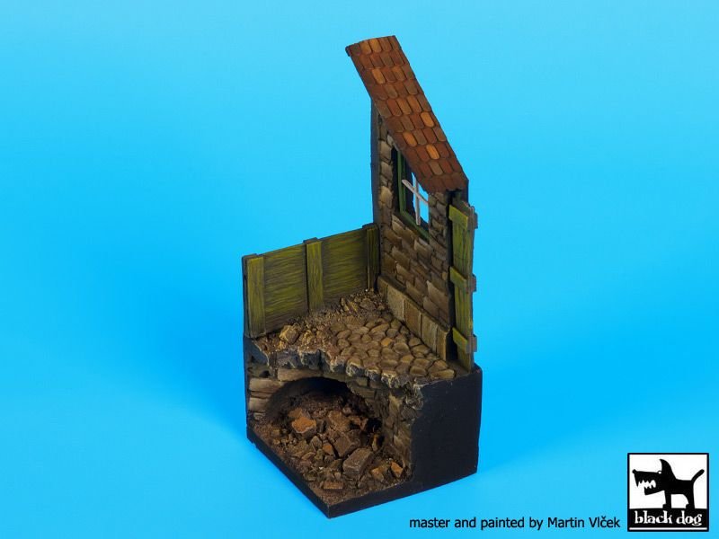 Black Dog D35071 Housewith drain base 1/35 – zdjęcie 4