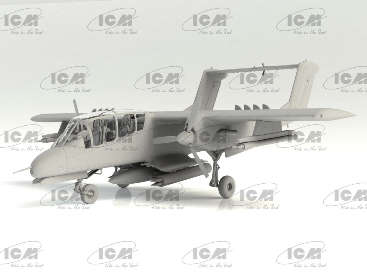 ICM 48300 OV-10А Bronco US Attack Aircraft 1/48 – zdjęcie 4