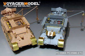 Voyager Model PE35980 WWII German Bergepanther Ausf.A (Late type,Panther G tool holders) Basic For TAKOM 2101 1/35 – imagen 18
