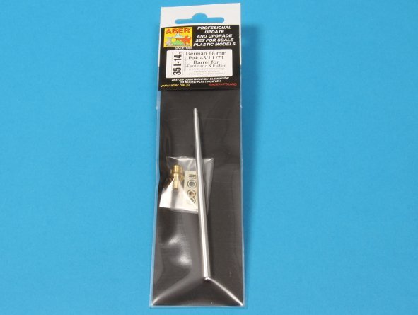 Aber 35L-014N 88 mm Pak 43/1 L/71 Barrel for German Tank Destroyer Ferdinand or Elefant 1/35 – zdjęcie 5