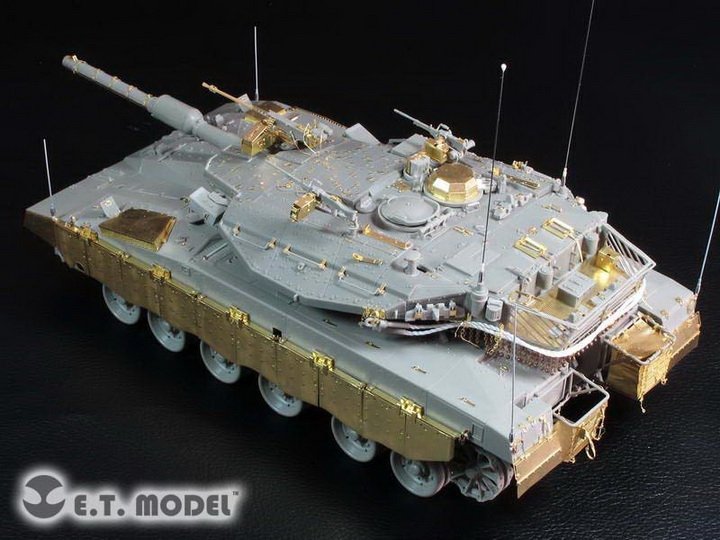 E.T. Model E35-246 Israeli Merkava Mk.3D Late LIC MBT (For MENG TS-025) 1/35 – zdjęcie 4