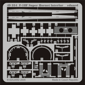 Eduard 49334 F/ A-18F interior 1/48 Hasegawa – zdjęcie 2