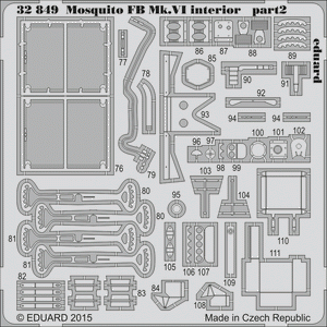 Eduard 32849 Mosquito FB Mk. VI interior – zdjęcie 2