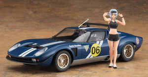 Hasegawa SP556 Wild Egg Girls Lamborghini Jota SVR &amp;quot;Sasha Ilyushina&amp;quot; w/Figure 1/24 – zdjęcie 2