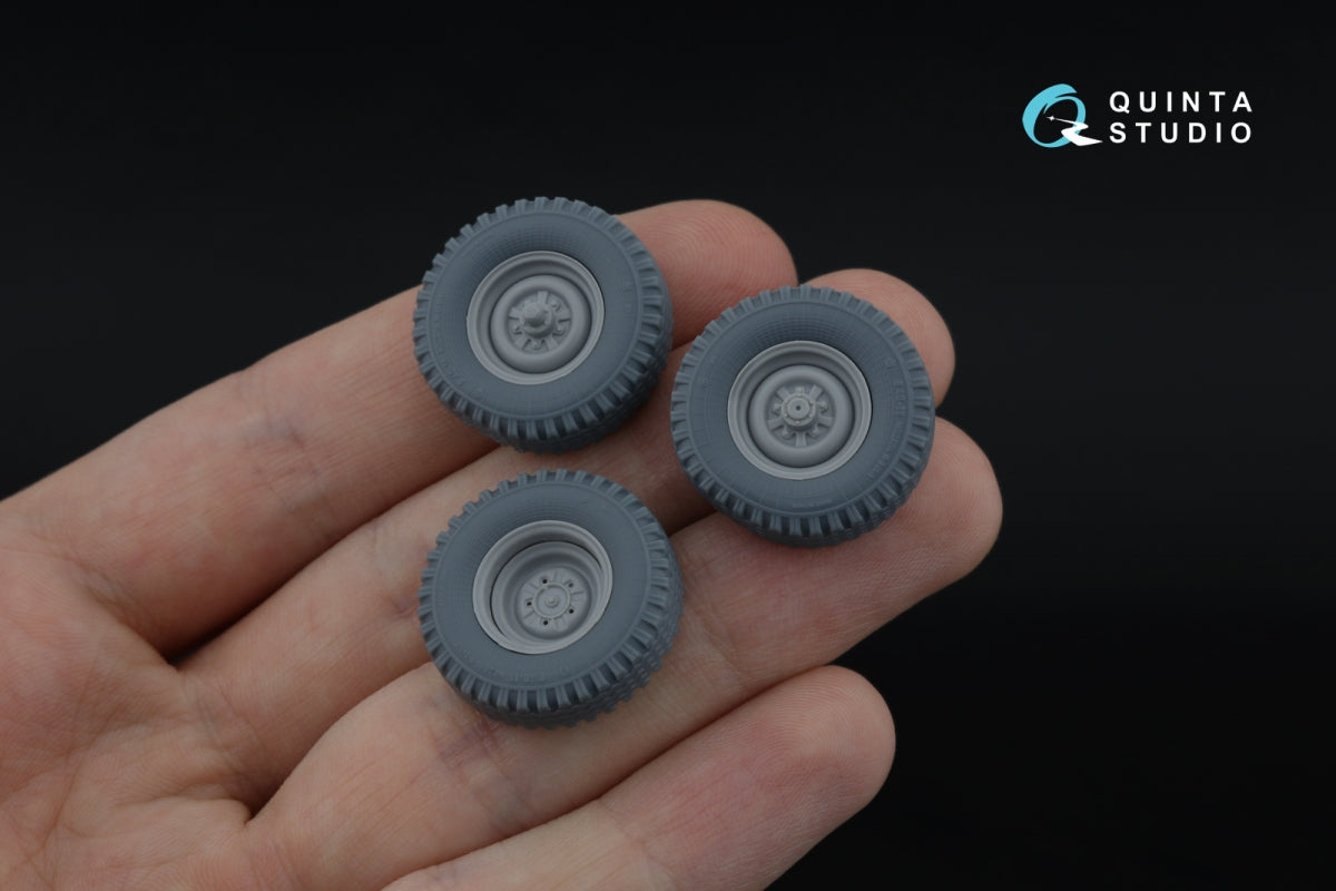 Quinta Studio QT35013 UAZ-469 Family tyre set (Zvezda) 1/35 – zdjęcie 7