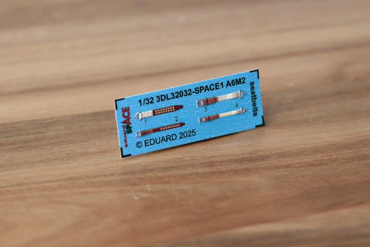 Eduard 3DL32032 A6M2 Zero seatbelts SPACE TAMIYA 1/32