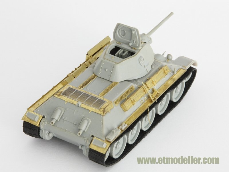 E.T. Model E72-005 WWII Soviet T-34/76 Mod.1941 For DRAGON Kit 1/72 – zdjęcie 3