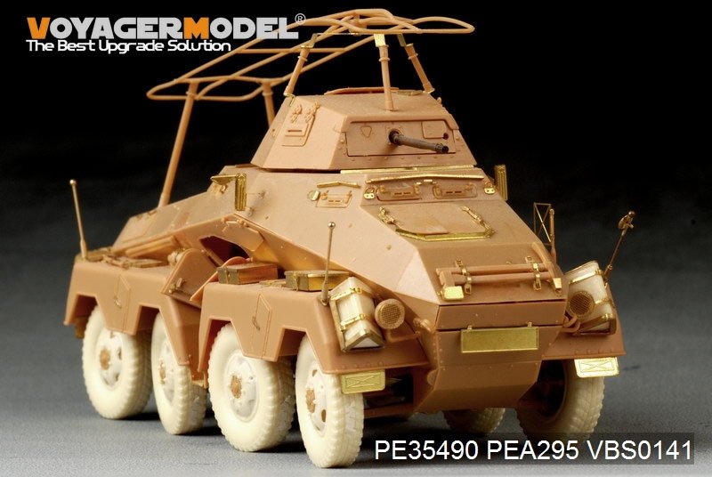 Voyager Model PE35490 WWII German Sd.Kfz.232 8 ROD early version for AFV 35232 1/35 – zdjęcie 8