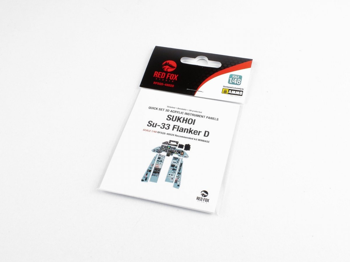 Red Fox Studio QS-48028 Sukhoi Su-33 Flanker D 1/48 – zdjęcie 2