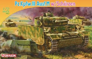 Dragon 7323 Pz.Kpfw.III Ausf.M w/Schurzen 1/72
