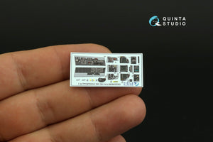 Quinta Studio QDS-48280 F/A-18C late 3D-Printed &amp;amp; coloured Interior on decal paper (HobbyBoss)(Small version) 1/48 – immagine 5