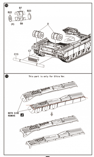 Modelcollect UA72193 Soviet T-80 Main Battle Tank 1970S-1990S N in1 1/72 – image 13