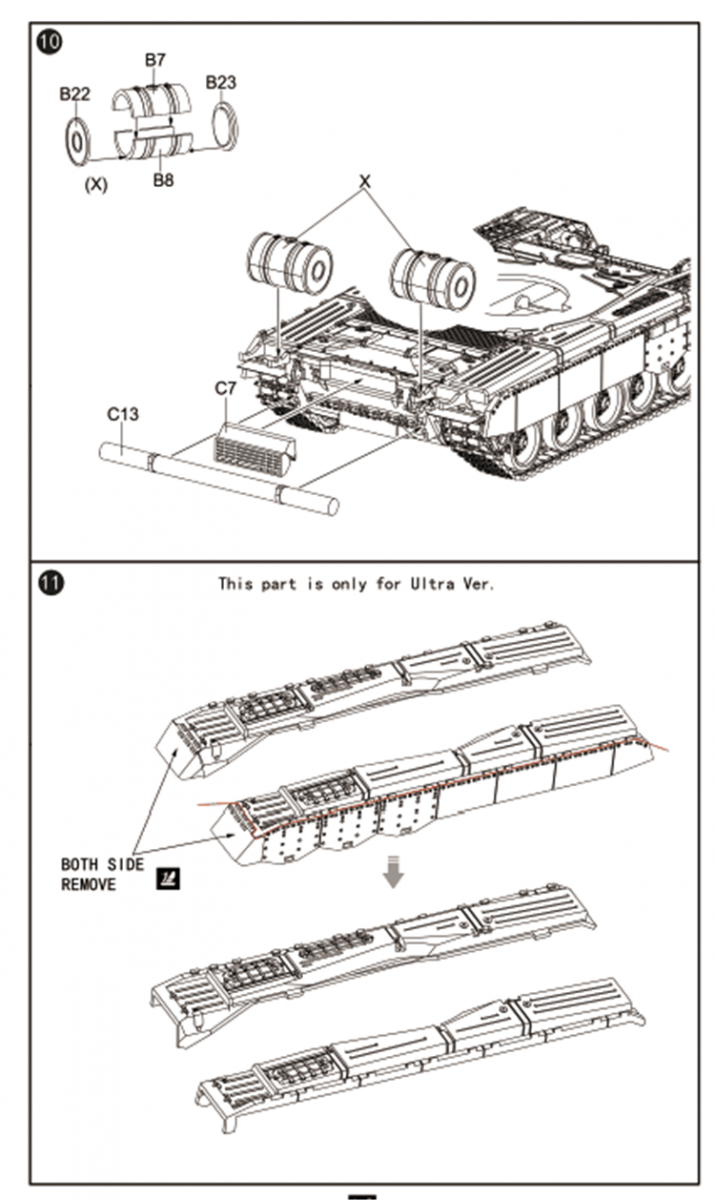 Modelcollect UA72193 Soviet T-80 Main Battle Tank 1970S-1990S N in1 1/72 – image 13