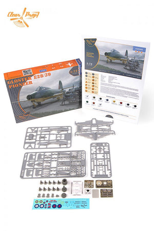 Clear Prop! CP72001 GLOSTER E28/39 PIONEER EXPERT KIT 1/72 – zdjęcie 3