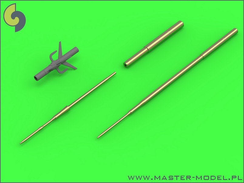 Master AM-48-124 Sukhoi Su-25 (Frogfoot) - Pilot Tubes 1/48 – zdjęcie 3