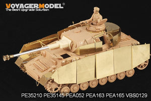Voyager Model PEA165 WWII German Panzer.IV Ausf.H/J schürzen (For TAMIYA 35209 35181) 1/35 – image 4