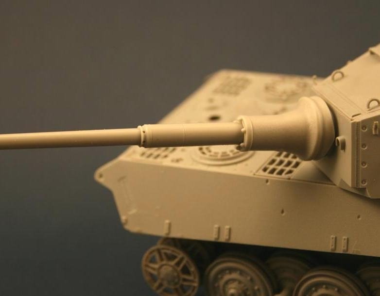 Panzer Art RE35-088 KwK43/L71 Barrel with canvas cover for Tiger II serien turm/Jagdpanther 1/35 – imagen 4