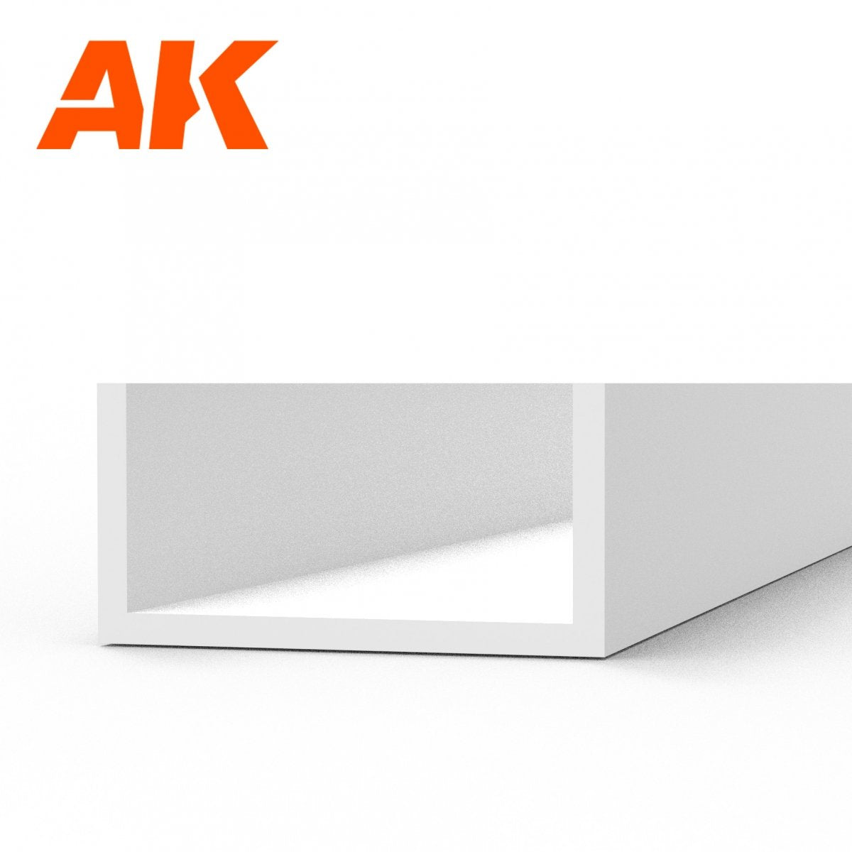 AK Interactive AK6557 CHANNEL 5.0 WIDTH X 350MM – STYRENE U CHANNEL – (3 UNITS) – image 2