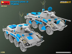 MiniArt 35414 Sd.Kfz. 234/2 PUMA. INTERIOR KIT 1/35 – zdjęcie 4