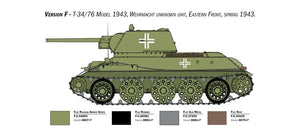 Italeri 6570 T-34/76 mod. 1943 1/35 – zdjęcie 9